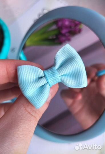 Мини бантики ручной работы