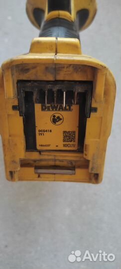 Ушм Dewalt DCG418 + АКБ 9A/h