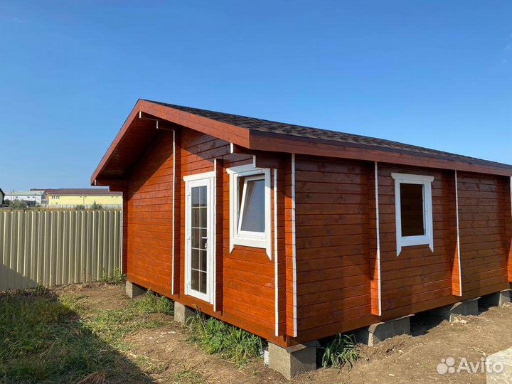 Гостевой домик из минибруса 6*6