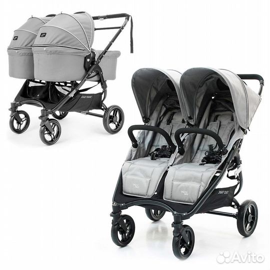 Коляска для двойни 2в1 Valco Baby Snap Duo