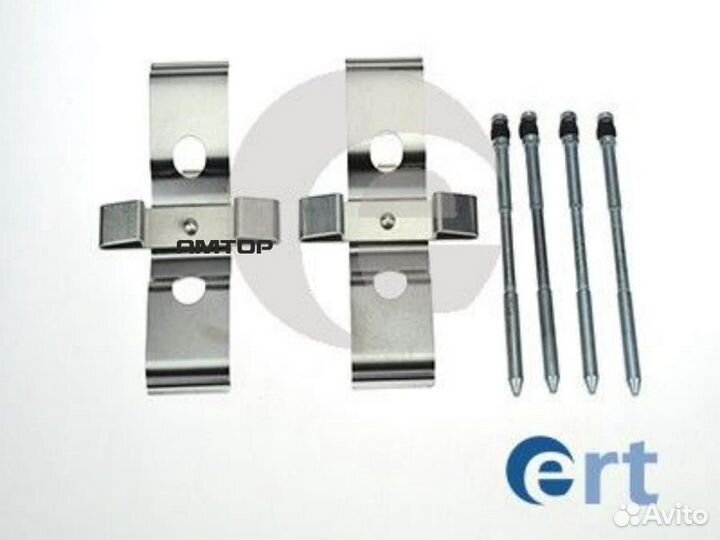 ERT 420125 Комлектующие тормозных колодок 420125