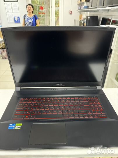 Msi Katana 17 B11UCX i5-11/RTX2050/8гб