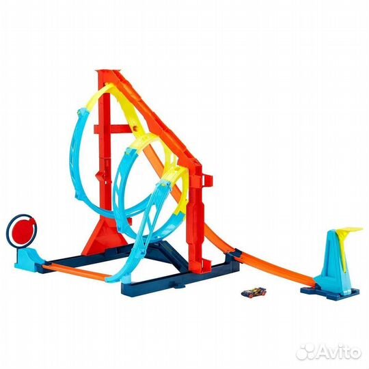 Hot Wheels Конструктор Трасс Автотрек Спираль