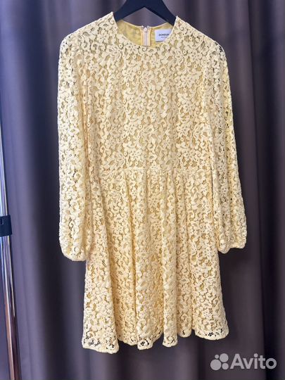 Платье Dondup 42 гипюровое