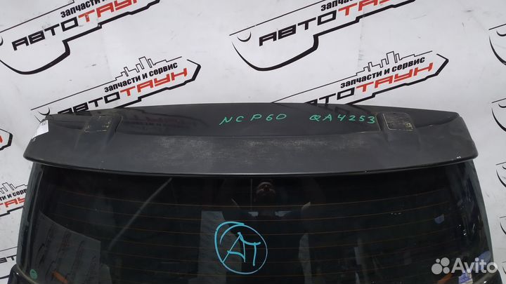 Дверь задняя toyota scion IST XA NCP60 NCP61 NCP65 6700552520 черный, 209 QA4253