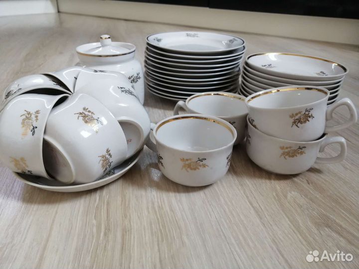 Сервизы чайные СССР