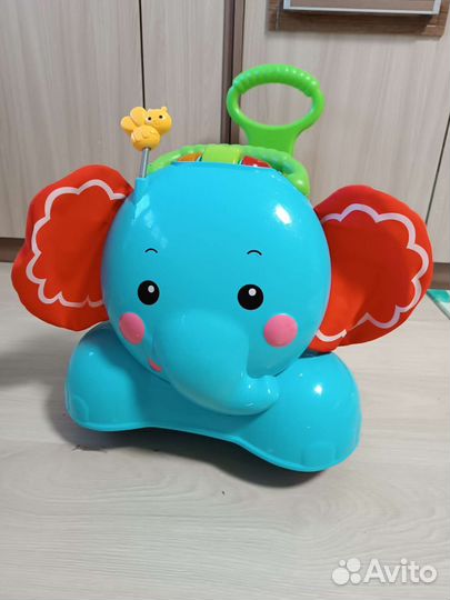 Каталка толокар Fisher Price Слоник