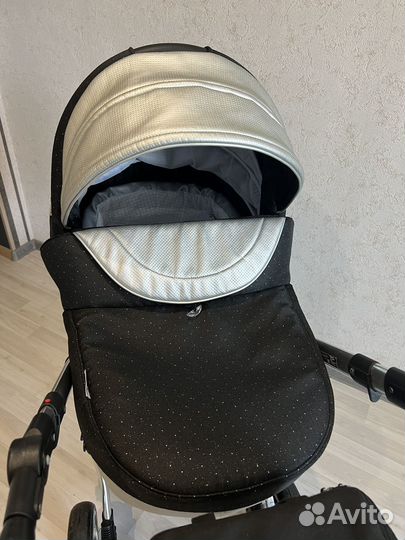 Коляска 2в1 Adamex Gloria SE 50% эко