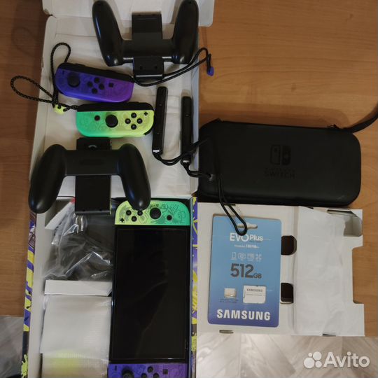 Nintendo switch oled splatoon 3