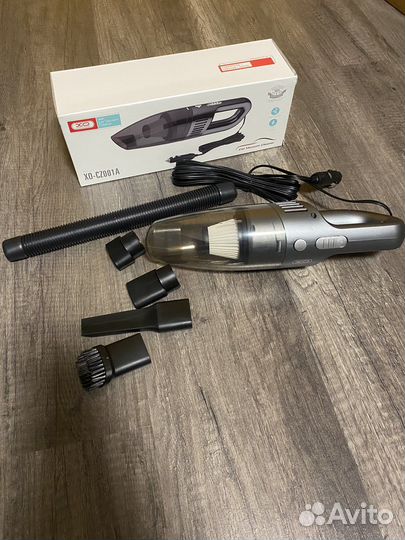 Автомобильный пылесос новый