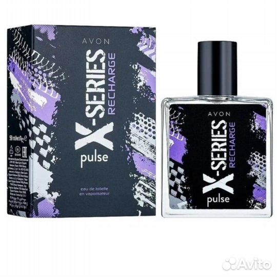 Avon X-Series Pulse Recharge аромат мужской набор