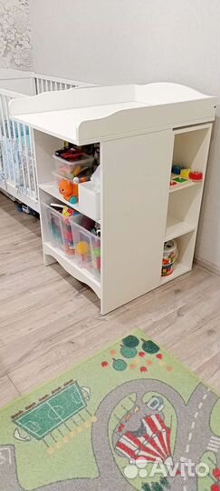 IKEA Смогера Кроватка и пеленальный стол