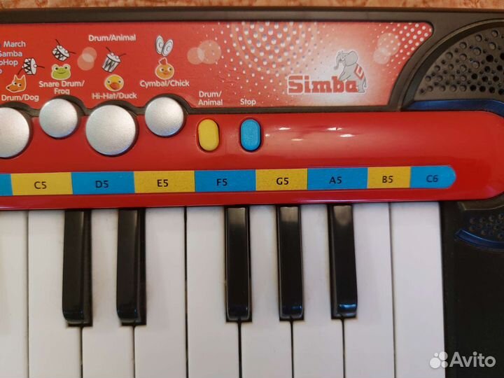 Электросинтезатор д/малышей Simba