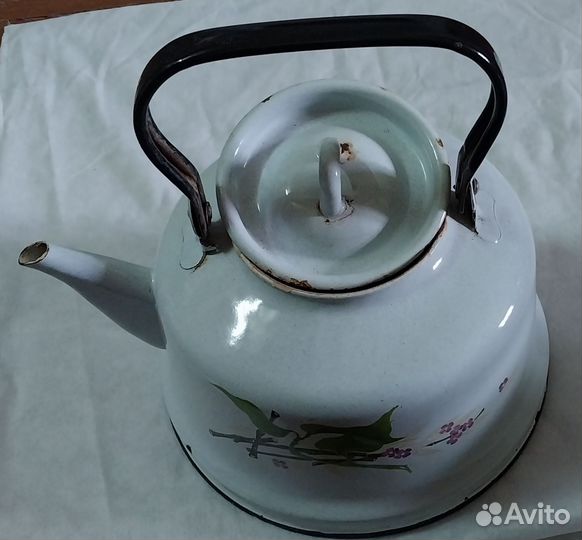 Чайник эмалированный СССР