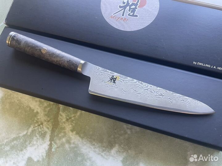 Нож шотох Miyabi Black 130мм