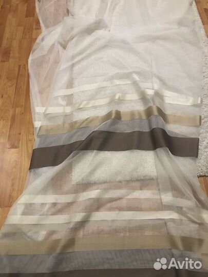 Тюль на шторной ленте 240/250