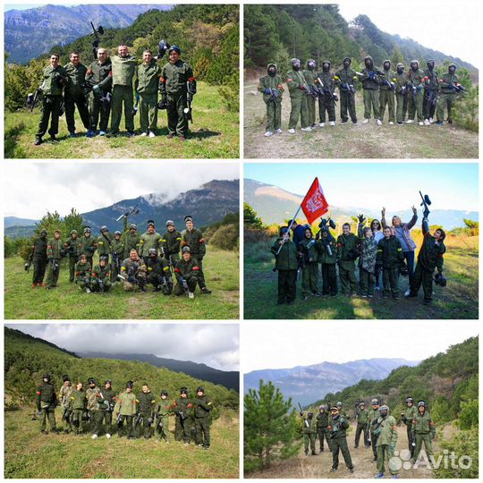 Пейнтбол в Ялте 