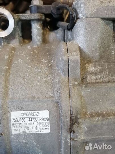 Компрессор кондиционера автомобильный на бмв х3