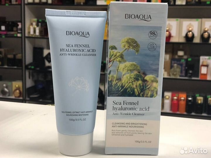 Пенка для умывания Bioaoua Sea Fennel Hyaluronic