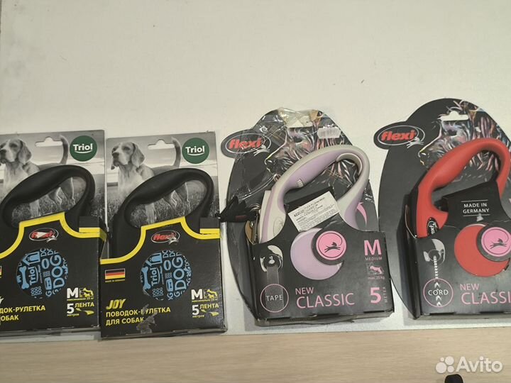 Поводки для собак размер М и S