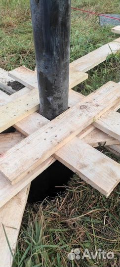 Фундамент на винтовых сваях