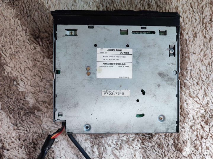 Штатный CD дисковод Nissan Cefiro A32