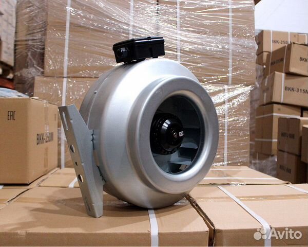 Канальный вентилятор 160 мм