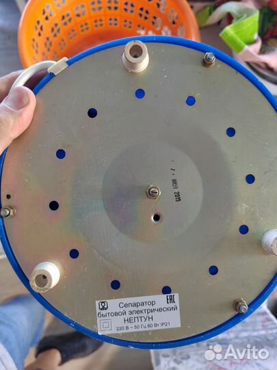 Сепаратор для молока электрический