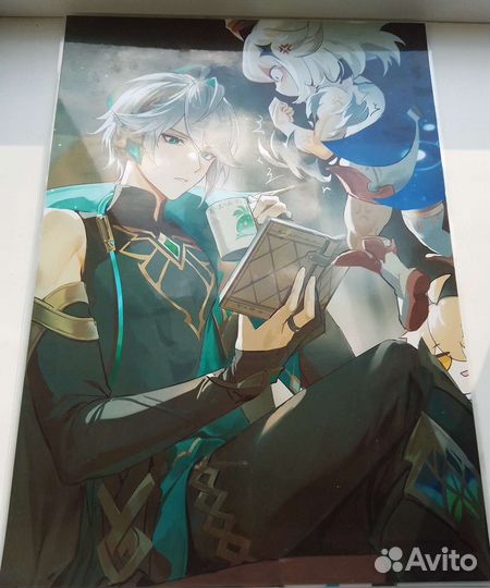 Постеры аниме/геншин