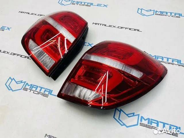 Задние фонари Chevrolet Captiva, тюнинг красные