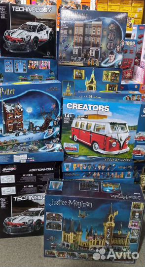 Конструкторы Гарри Поттер Хогвартс аналог Лего