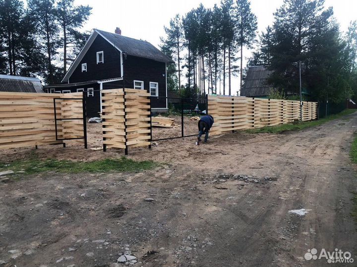 Поставим забор