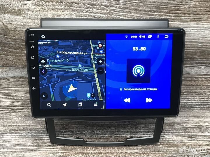 Магнитола SsangYong Actyon 2 Teyes CC2L plus