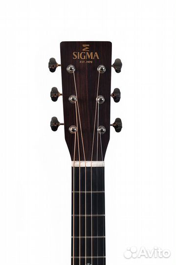 Электроакустическая гитара Sigma S000P-10E (чехол