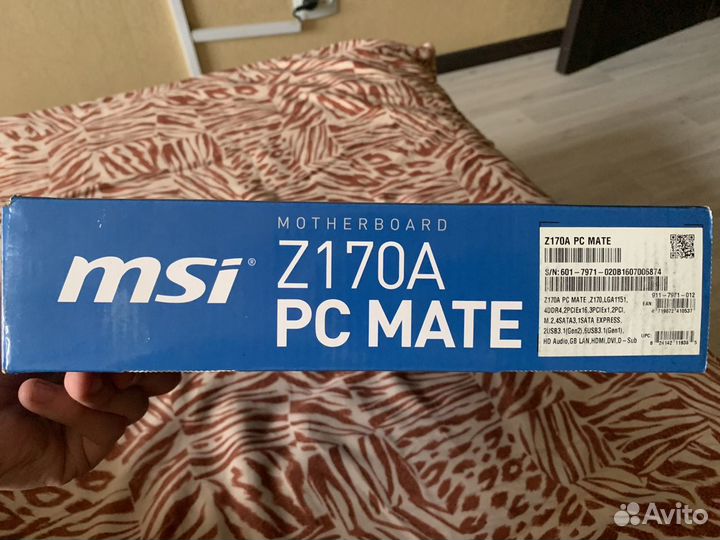 Материнская плата MSI Z170A