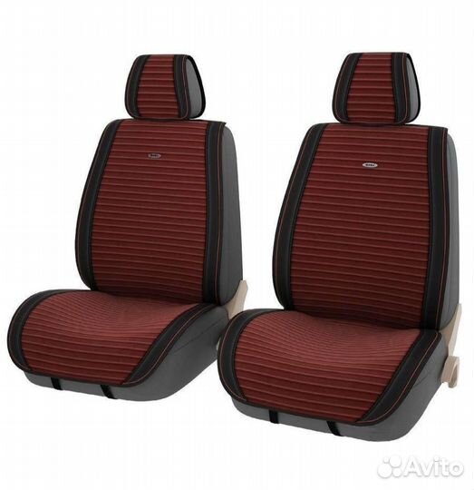 Чехлы-накидки на сиденья авто вельвет+экокожа