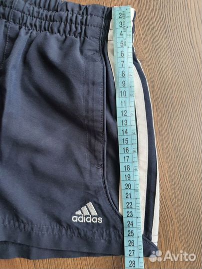 Шорты adidas climalite 116р, темно-синие