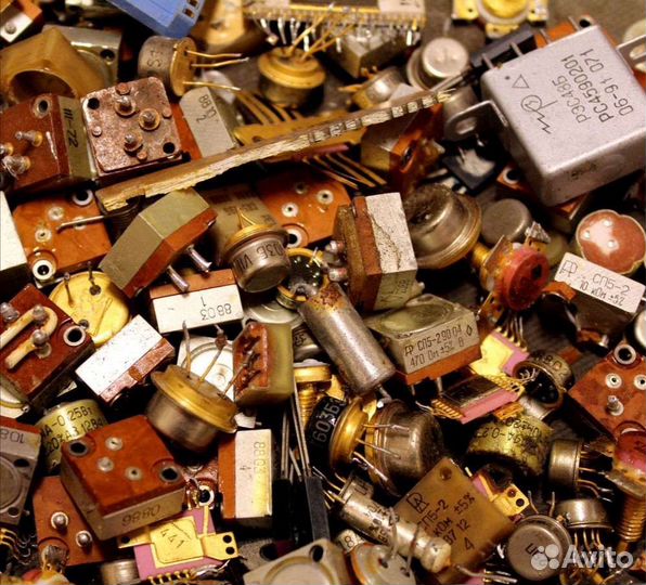 Радиодетали и платы СССР
