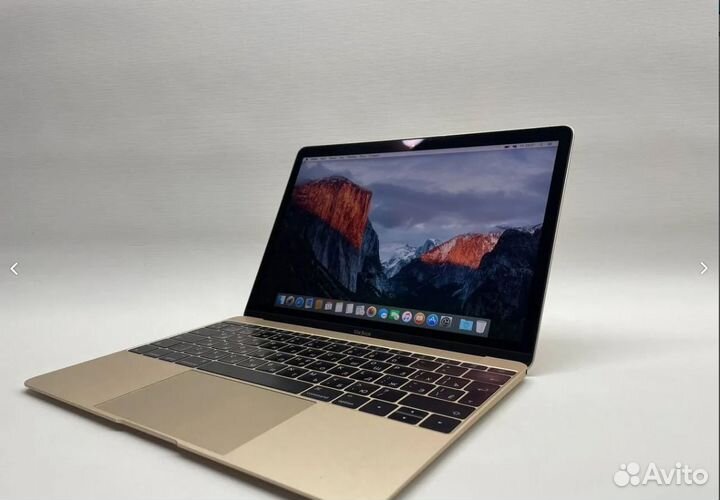 Macbook 12 2016 m3/8gb/250gb идеал