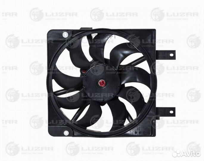 Вентилятор двигателя Лада 2170-72 Приора (с кожухо