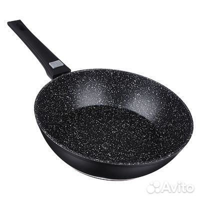 Славяна Оникс Сковорода глубокая литая d26см