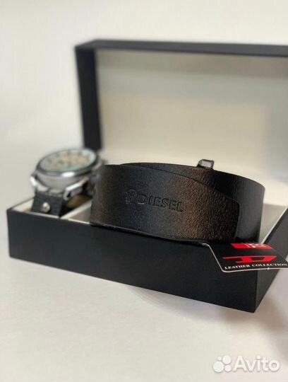 Подарочный набор: часы и ремень