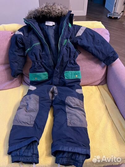 Зимний комбинезон для мальчика 110