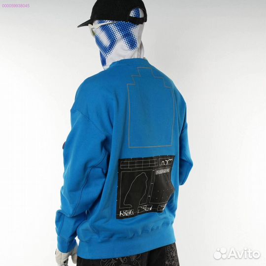 Свитшот cav empt blue