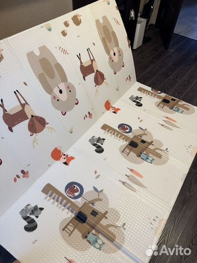 Складной детский коврик