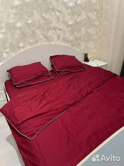 Постельное белье страйп-сатин 100 хлопок