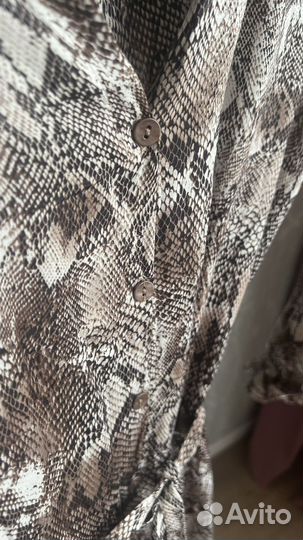 Шелковый халат платье Intimissimi s