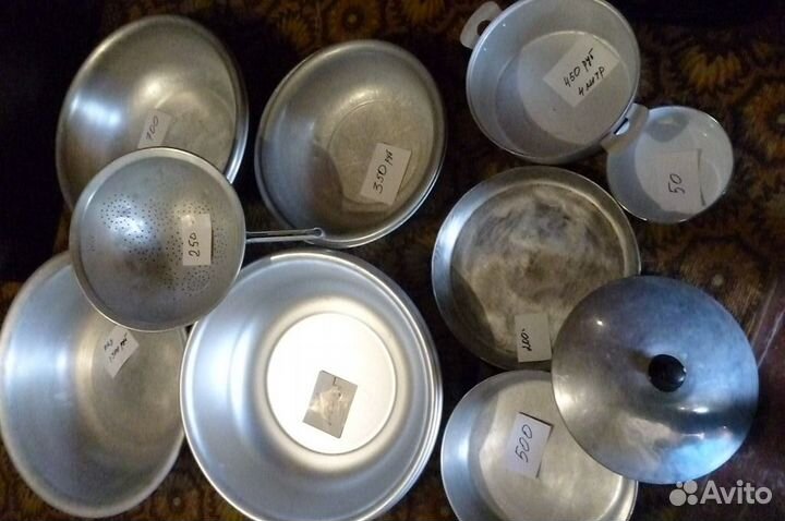 Алюминевые тазы СССР