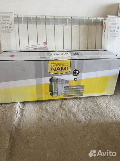 Алюминиевый радиатор nami duos