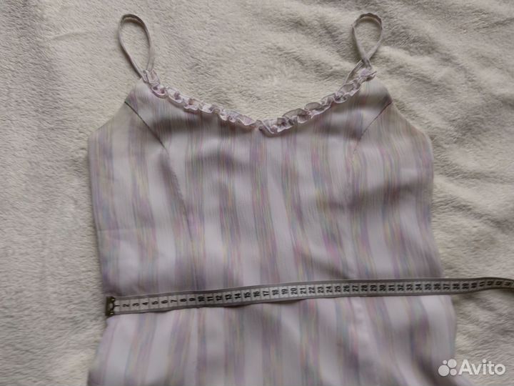 Платье в бельевом стиле, из нулевых, s-m